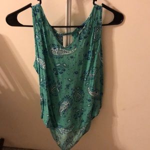 Old Navy Tank-top dress shirt, Size Small